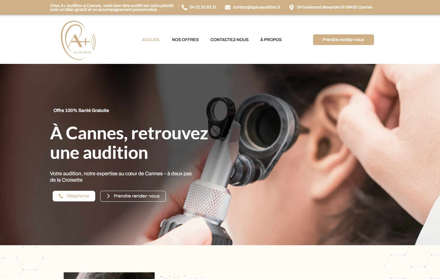 A+ Audition Cannes