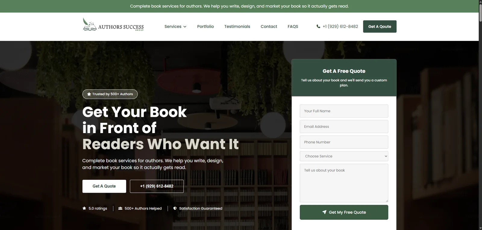 Authors Success Group — Web Apps project by Divelpar